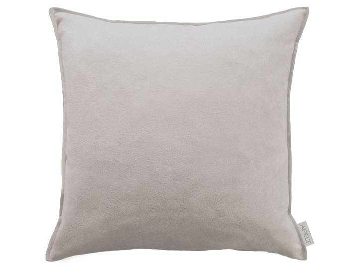 Dekokissen APELT Magnus , beige (natur, unifarben), B:46cm L:46cm, Obermaterial: 100% Polyester, Dekokissen_Sitzkissen_Kissenhüllen, Dekokissen