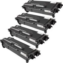 4 Kompatible Toner ersetzt Brother TN-3610 Multipack schwarz