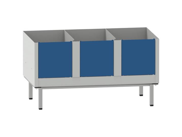 Socle pieds Vestiaire Budget Industrie Salissante L.80 x H.12 cm