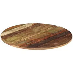 vidaXL, Tischplatte, Jazono (Recyceltes Massivholz) (70 cm)