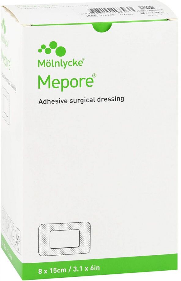 Mepore Wundverband 8x15 cm steril 50stk