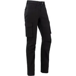 Damen Stretch Jeans "LIVIA" X36 black - W28L30 - schwarz
