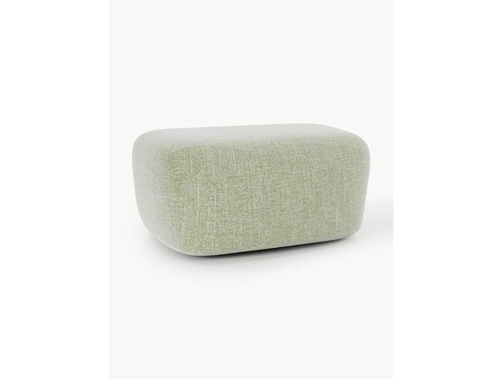 Großer Bouclé-Sofa-Hocker Wolke