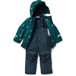 Tchibo - Kinder-Schnee-Kombi - Kinder - Gr. 110/116 - dunkelblau/print
