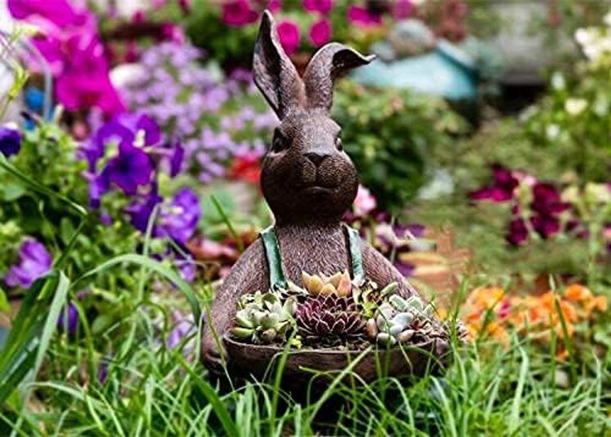 Hars Tuinbeeld Dierenbeeldje Decoratie Waterdicht en Weerbestendig