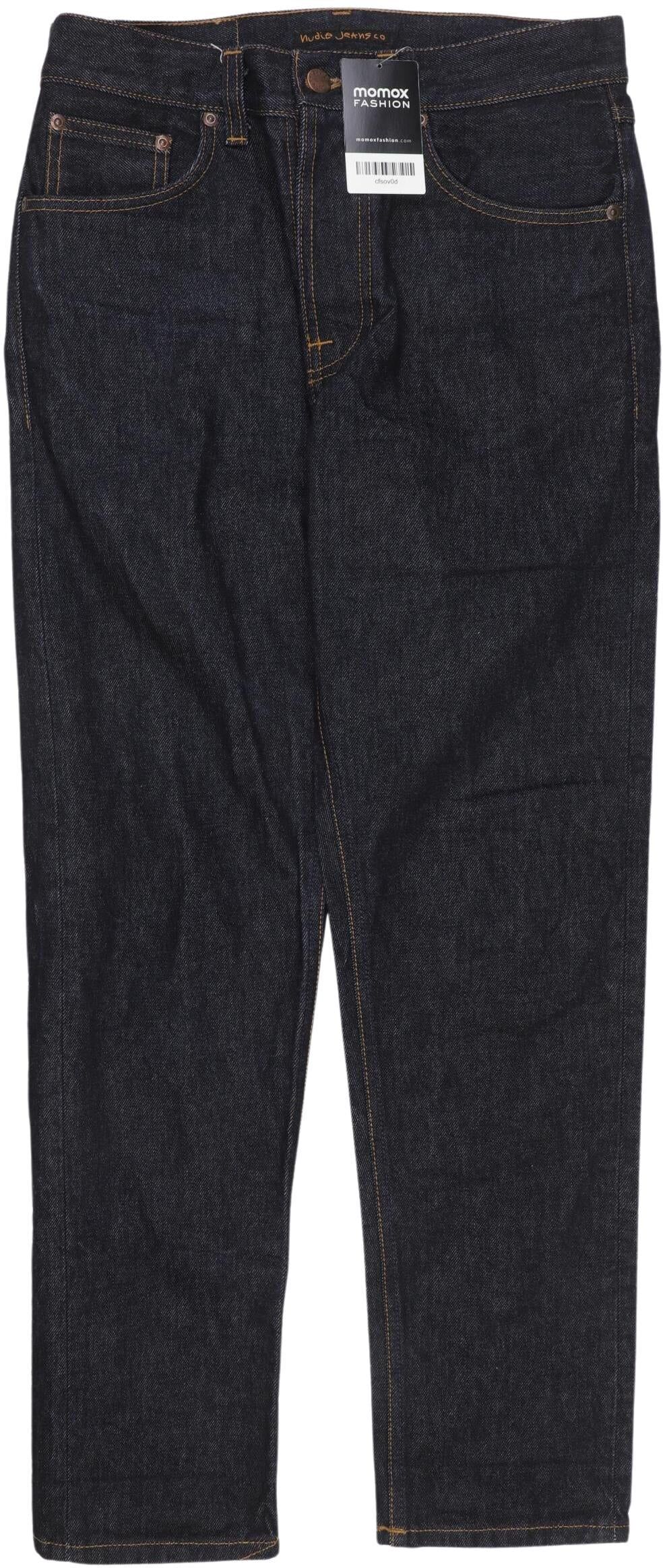 Nudie Jeans Herren Jeans, Marineblau, Gr. W29, Baumwolle - Second Hand