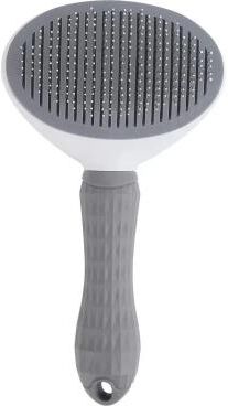 Inspire Essentials Self Cleaning Pet Grooming Brush For Dogs And Cats black