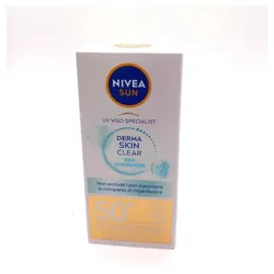 Nivea Sun Facial Uv Crema Solar Niacinamide Piel Clara Sfp50 40ml