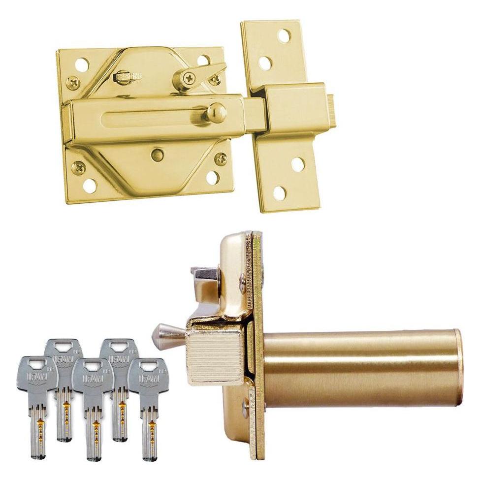 Banbu Sicherheitsschloss IFAM CS88L M50 Messing (Profilzylinder) (45330592)