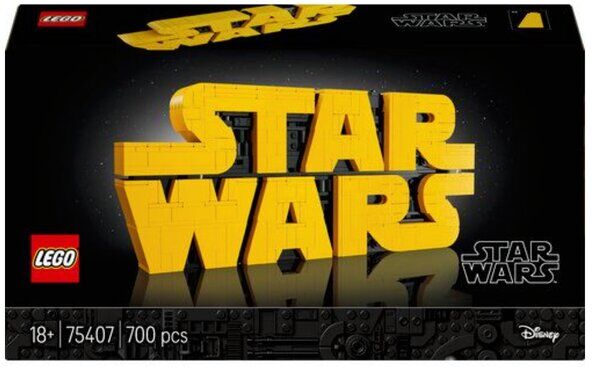 Lego LOGOTIPO STAR WARS 75407