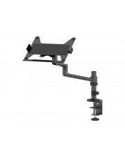 Neomounts Befestigungskit Gelenkarm full-motion für Notebook Stahl Schwarz Bildschirmgröße: 29.5-43,9 cm 11.6"-17.3" Tischmontage (DS20-425BL1)