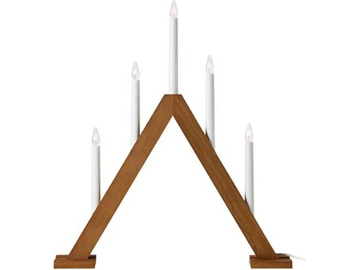 Markslöjd Porte-bougies de l'Avent Ariele 5 flammes brun