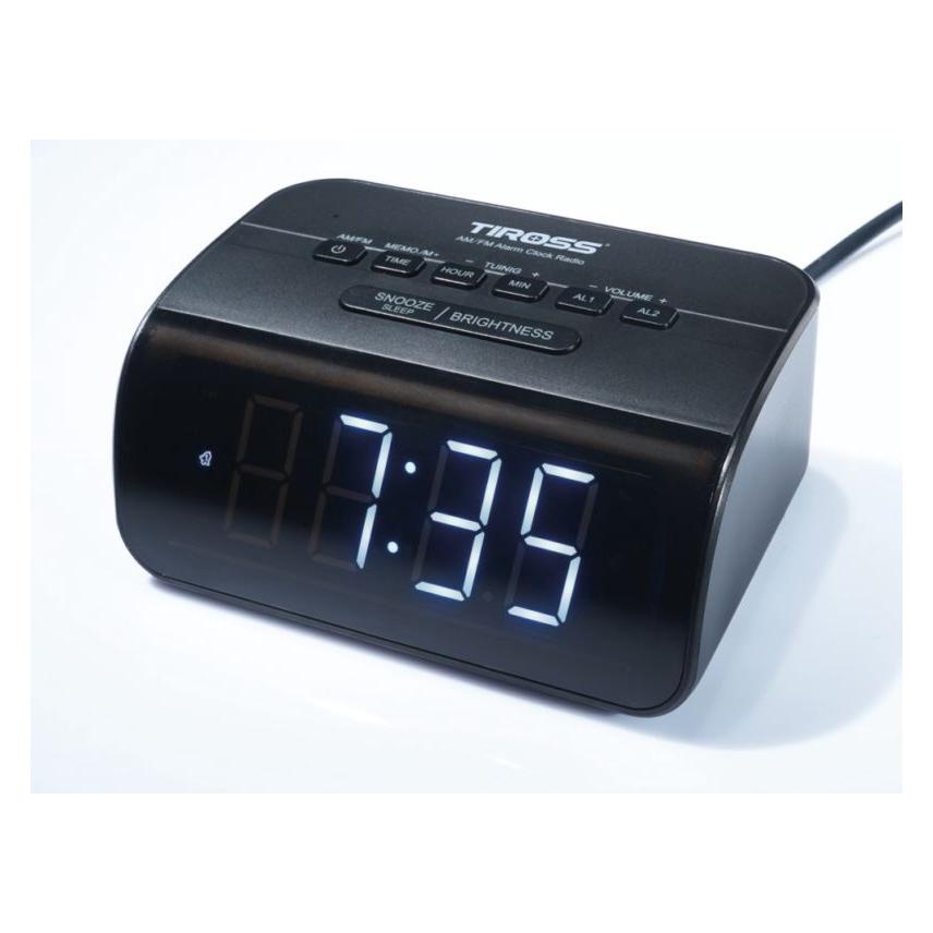 Tiross Radiobudzik Radiobudzik AM/FM z wyświetlaczem LED TS-490 (AM, FM) (47358647)