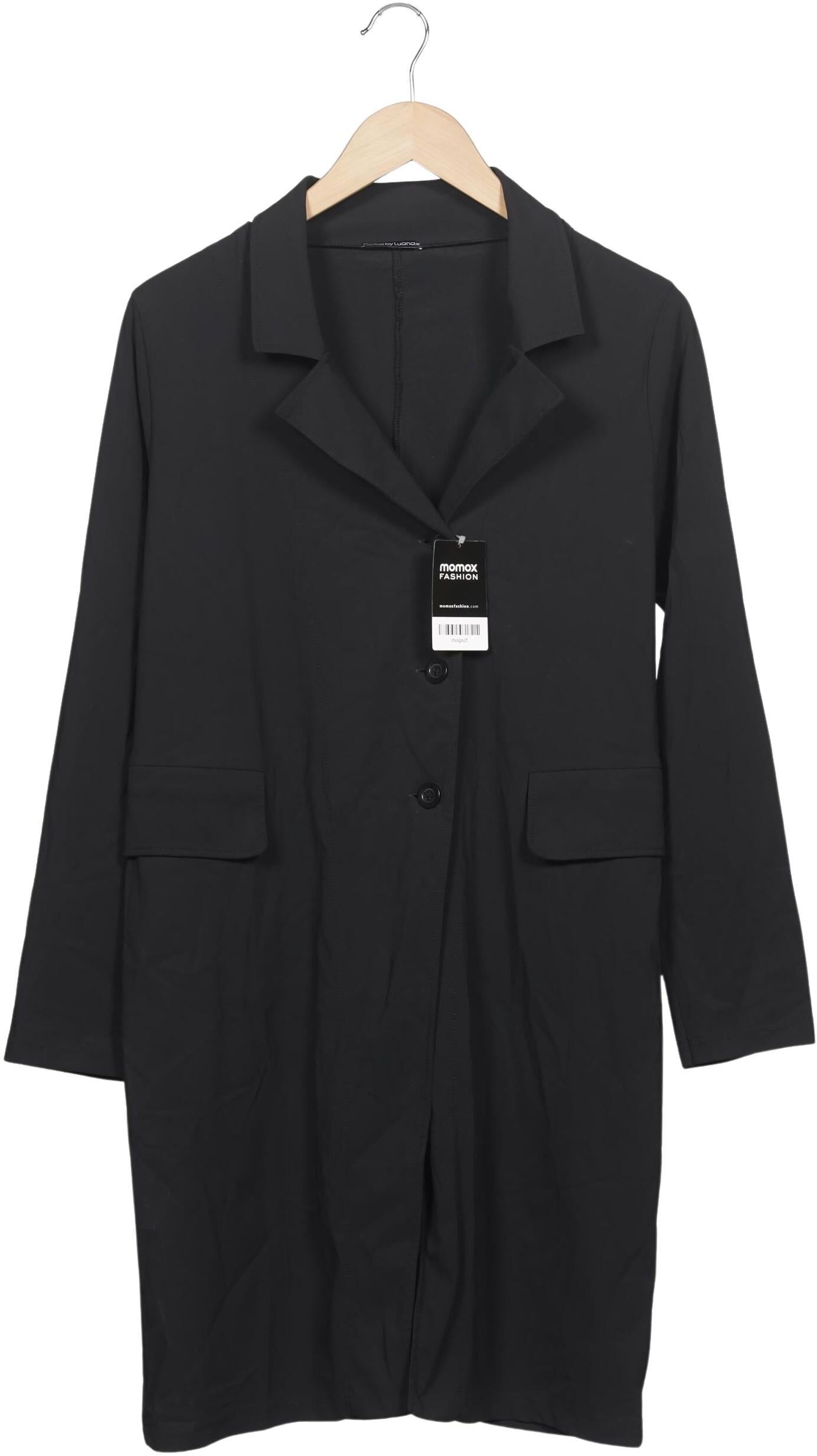 Zeitlos By Luana Damen Mantel, Schwarz, Gr. L, kein / Etikett - Second Hand