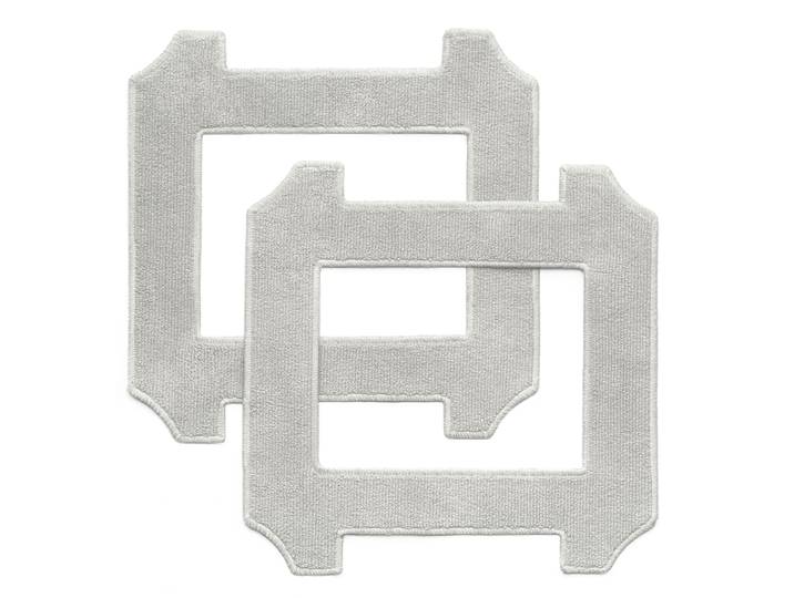 DREAME Fensterreiniger Fenster Reinigungs Pad - CCCB2 , grau, B:25,3cm H:25,3cm T:0,2cm, Fensterreiniger, Fensterreiniger