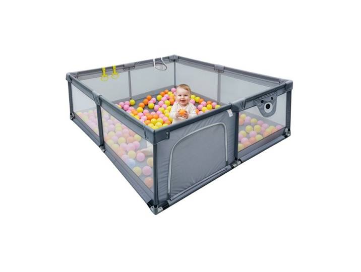 Relaxdays Babybox met 50 ballen