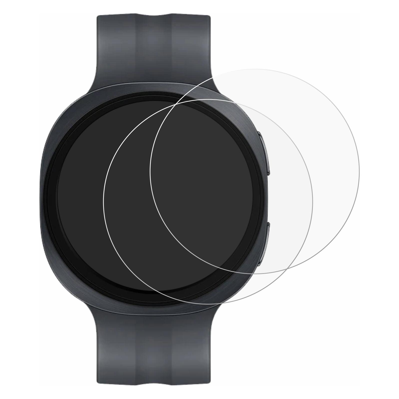 ScreenLeaf Schutzfolie für Samsung Galaxy Watch 9 (44 mm) Displayschutz Display Schutz Folie Klar Transparent (6164189)