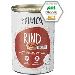 Primox Hunde Nassfutter MENÜ mit Rind 6 x 400G 6x400 g