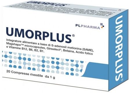 Pl Pharma Umorplus Integratore Tono Dell'Umore E Benessere 20 Compresse