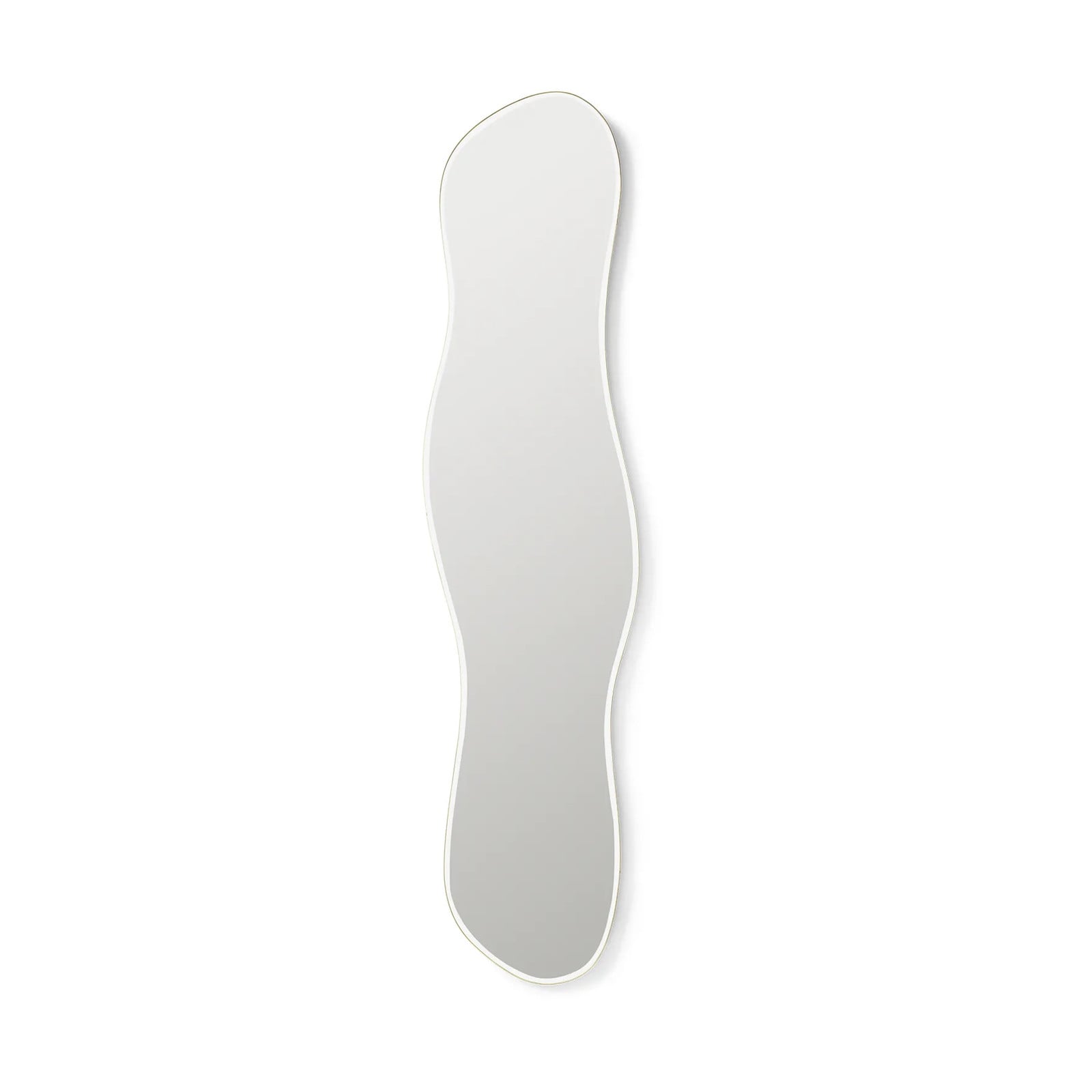 Ferm Living Pond spiegel, goud, rond, wandmontage