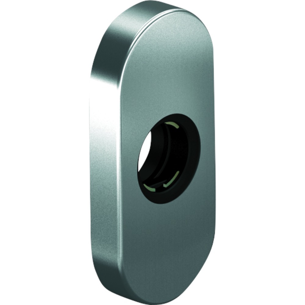 OGRO Drückerrosette 6621, Aluminium 90055000304
