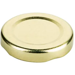 Contacto Deckel zu Marmeladenglas, gold