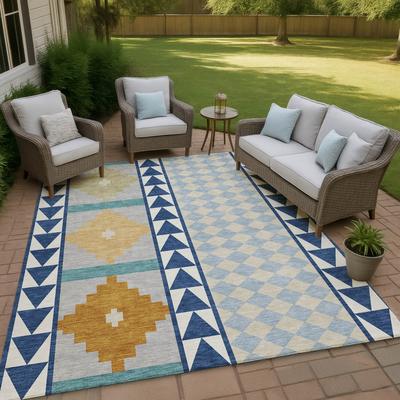 Addison Rugs Machine Washable Indoor/ Outdoor Global Pima Chantille Rug