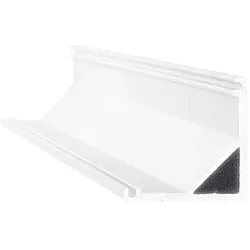 Ideal Lux Aufbau-Eckprofil SLOT SURFACE 11mm, inkl. runder Abdeckung + Montagekit, 200cm, Weiß IDEA-203126