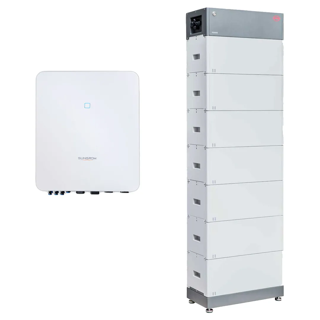 Sungrow HV SH5.0RT 5kW Hybrid Wechselrichter mit 19.32kWh Batteriespeicher-Set