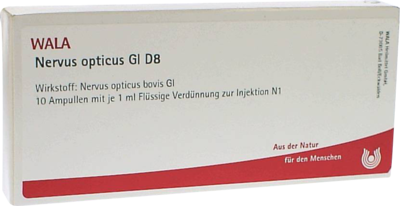 WALA Heilmittel GmbH NERVUS OPTICUS GL D 8 Ampullen 10X1 ml 03355212
