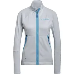 ADIDAS Damen Unterjacke W TX Flooce HdJ, Größe S in Blau Blau