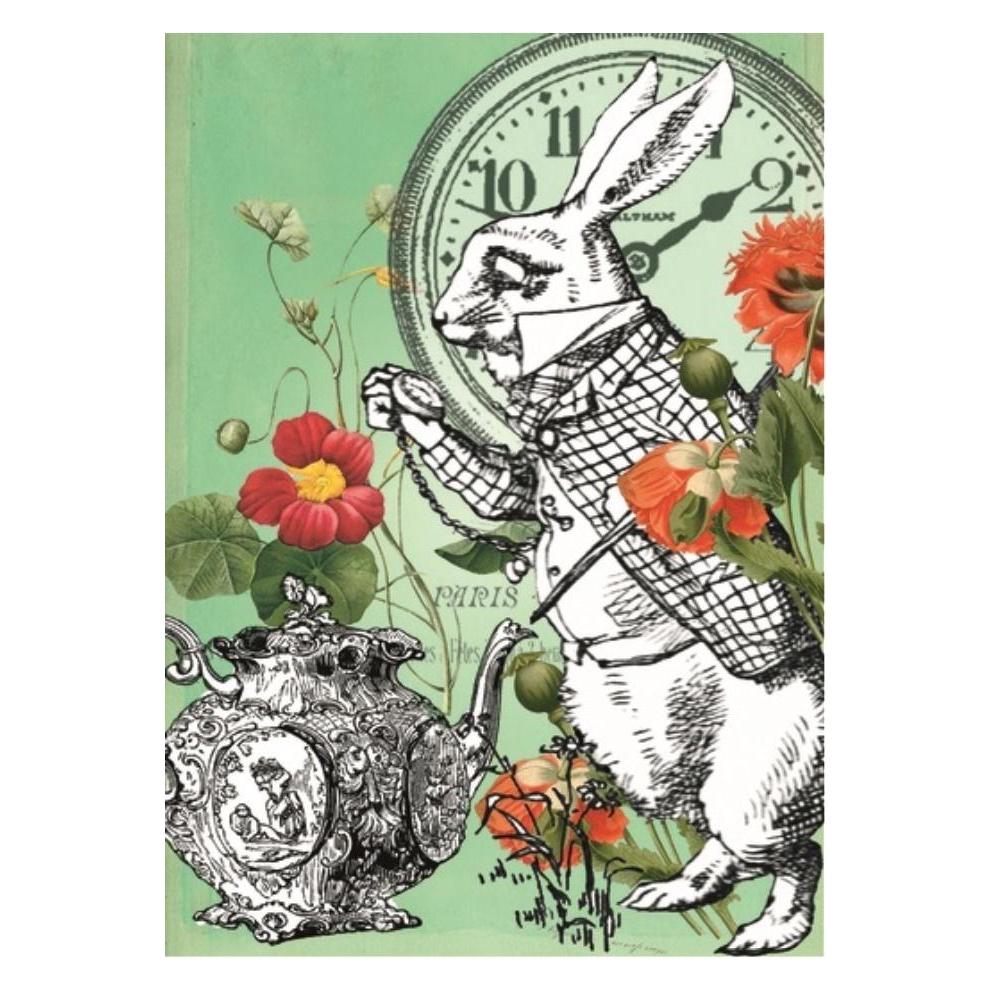 Madame Treacle B6-Karte mit Alice im Wunderland-Umschlag (43192619)
