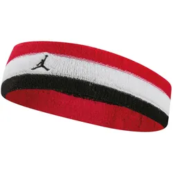 NIKE Jordan Terry Stirnband Herren 667 - fire red/white/black/black