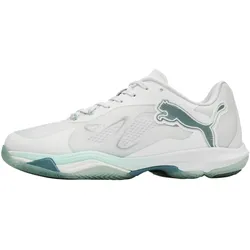 Puma, Damen, Hallenschuhe, Vantage Nitro W+ Game On (37.5), Weiss, Blau