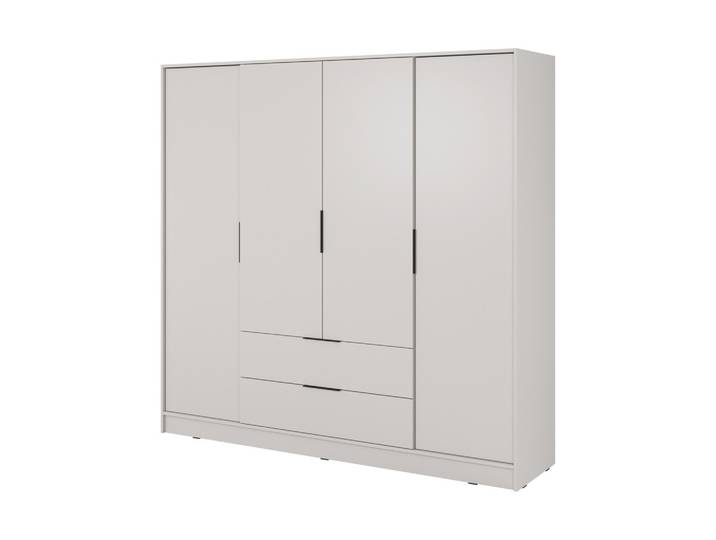 DREHTÜRENSCHRANK CATERINA 206/200/51 cm 4-türig Kaschmir