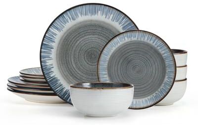 Pfaltzgraff Jaimie 12-Piece Dinnerware Set, Service for 4