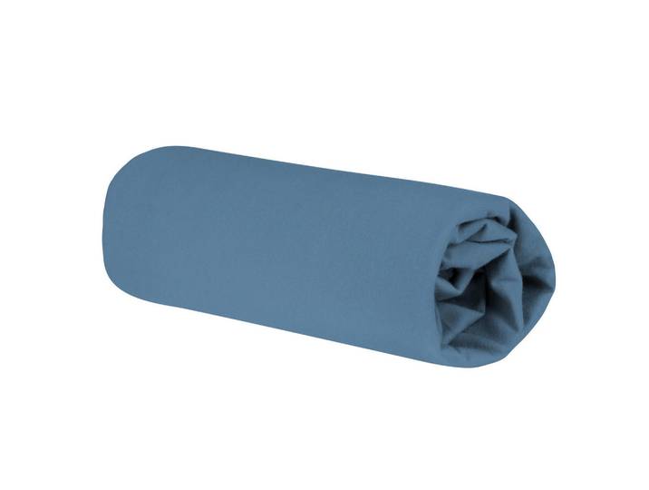 Roba Spannbettlaken 40 x 90 – 45 x 90 cm, Blau, Textil, Rechteckig, 45x90 cm, Schlafen, Babybettausstattung, Kinderspannleintücher