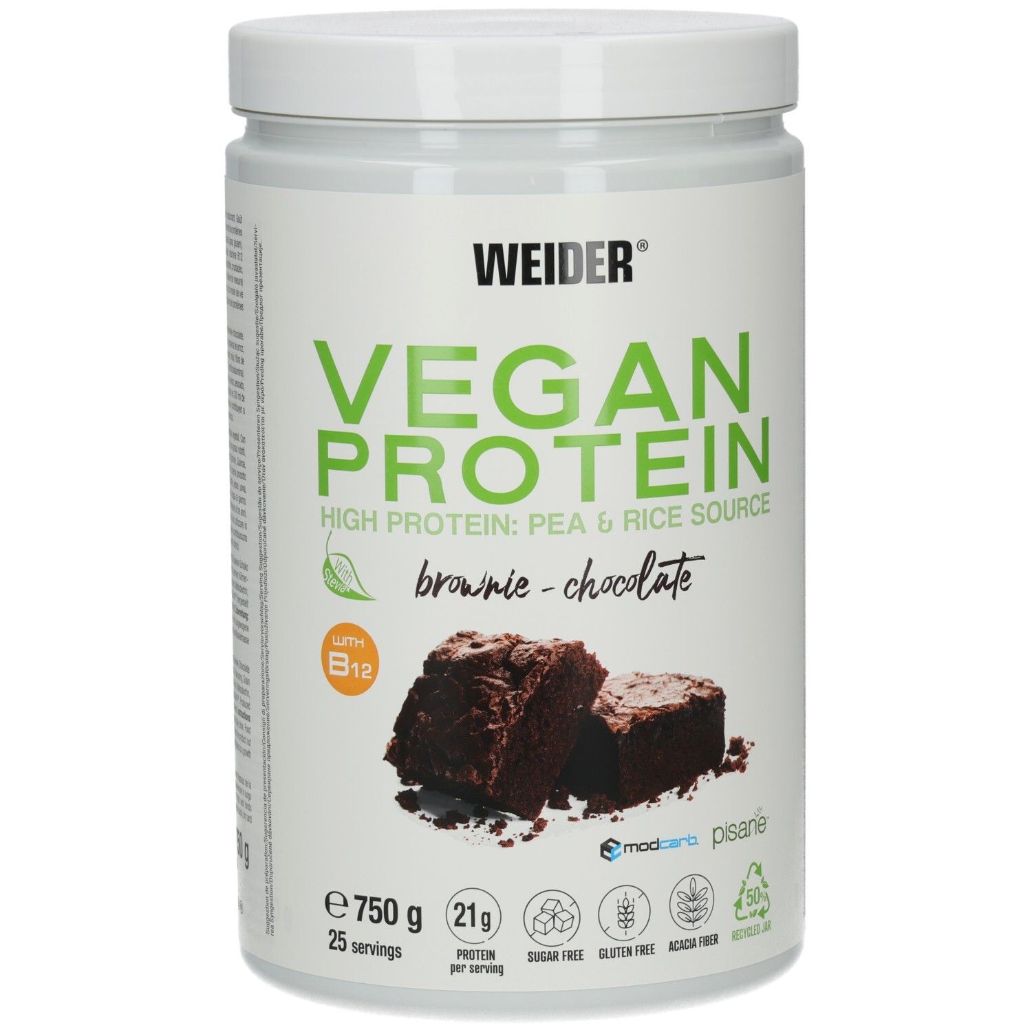 Vegan Protein (750g) Brownie - Chocolate 750 g PUE new