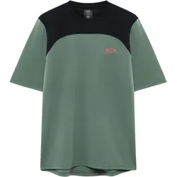Oakley, Herren, Velotrikot, Free Ride (XXL), Grün, XXL