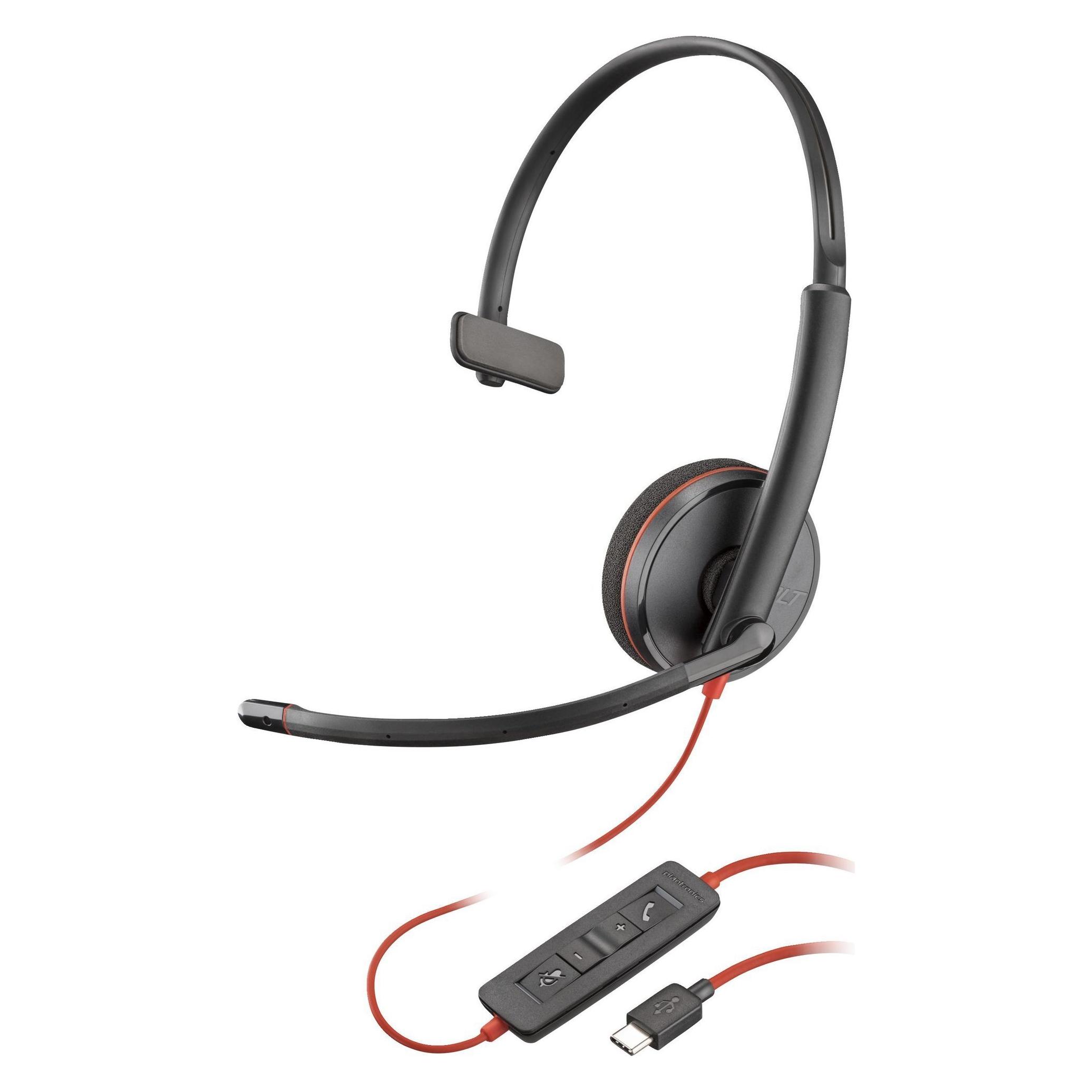HP Poly Blackwire 3210 Monaural USB-C (Kabelgebunden, USB-C) (8X214AA)