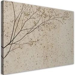 WANDBILD zweige mit blumen