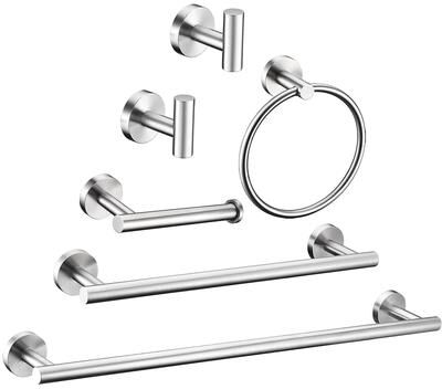 AITINKAN 6 - Piece Bathroom Hardware Set Towel Holder Set