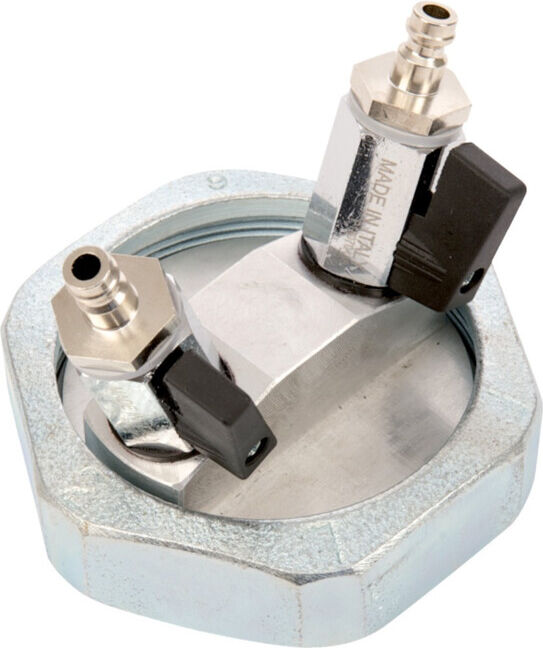 JUMTEC Raccord de contrôle gaz tuyau unique DN40 avec 2 robinets à boisseau + surveillance (6028835)
