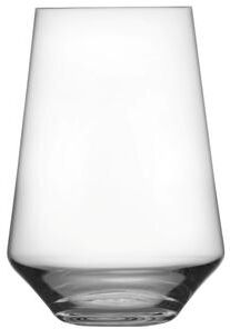 Zwiesel Glas Pure Crystal Stemless Bordeaux Glass, 18.5 Ounce, Set of 6