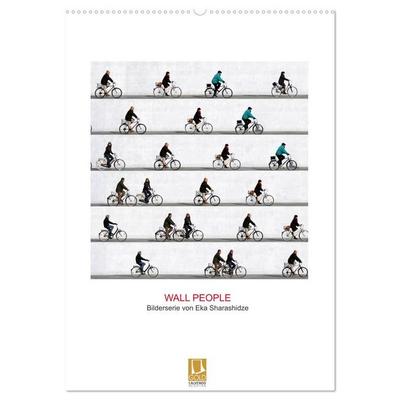 Wall People - Bilderserie von Eka Sharashidze (Wandkalender 2027 DIN A2 hoch), CALVENDO Monatskalender