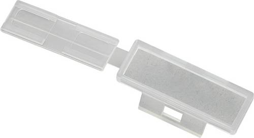 TRU Components TC-MC1203 Kabelmarkierer Montage-Art: Kabelbinder Beschriftungsfläche: 32 x 11mm Natur