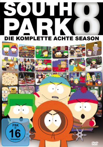 Trey Parker - South Park - Season 8 [3 DVDs] - Preis vom 11.10.2026 03:10:56 h