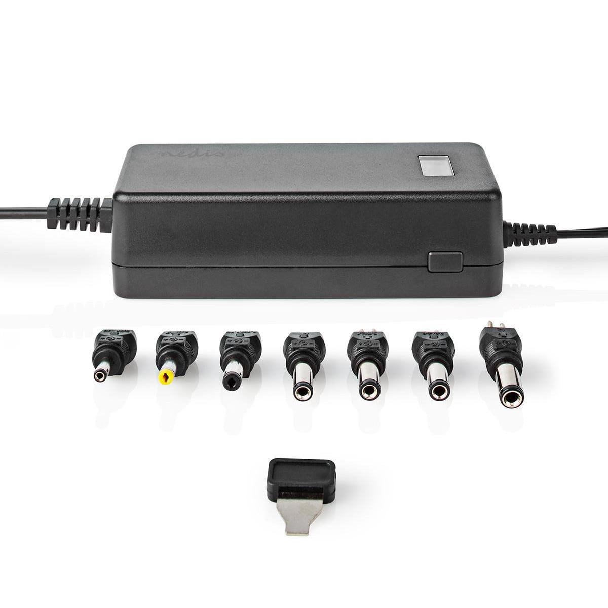 Nedis ACPA105 Universele AC/DC omvormer voor binnengebruik, 36 W, 5 - 24 V, 100/240 V