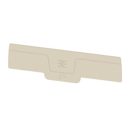 Weidmüller 2898180000 Abschluss- und Zwischenplatte Beige 20St.