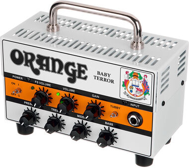 Orange Baby Terror Micro Amp Weiß